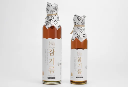 올깨유 선물세트 2호 (참기름 300+180ml)