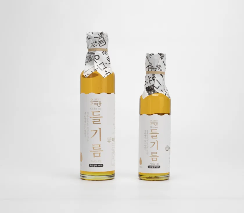 올깨유 선물세트 3호 (들기름 300+180ml)