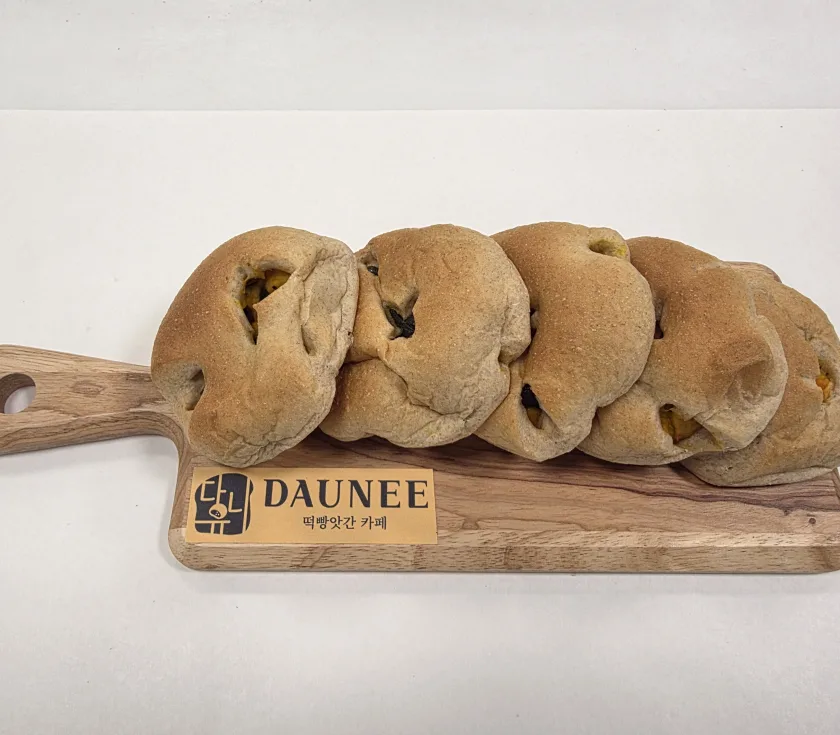 다유니 통밀 단호박 빵 450g [90g*5개]